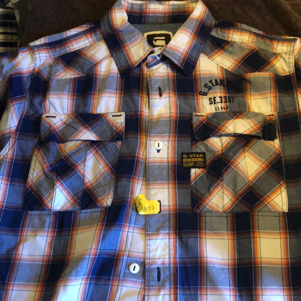 G star short sleeve shirt